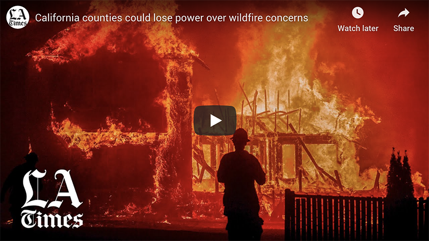 Unprecedented power outages begin in California as winds bring critical fire danger